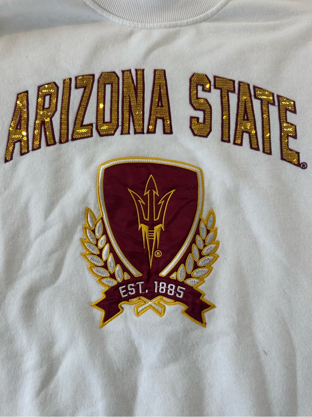 Gameday Couture Arizona State Oversized Graphic Fleece Sweatshirt - Picture 5 of 10